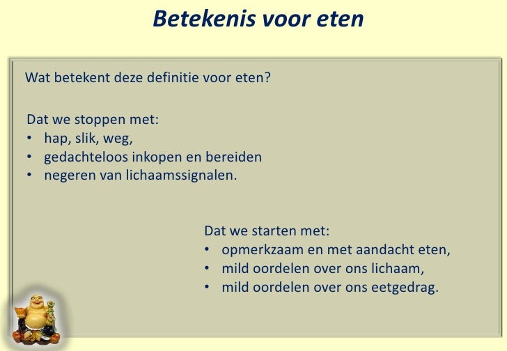 definitie eten definitie eten
